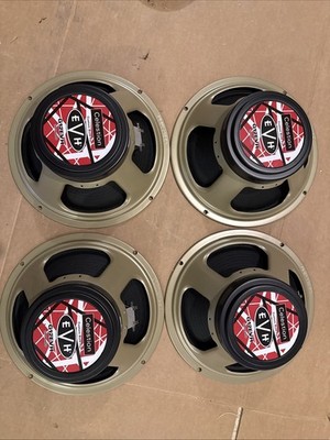 celestion evh g12m 20 watt 12  15 ohm made in UK set of 4