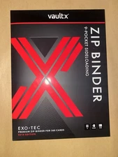 Vault X SV10 Destined Rivals 9 Pocket First Edition Pokemon Binder 🔥