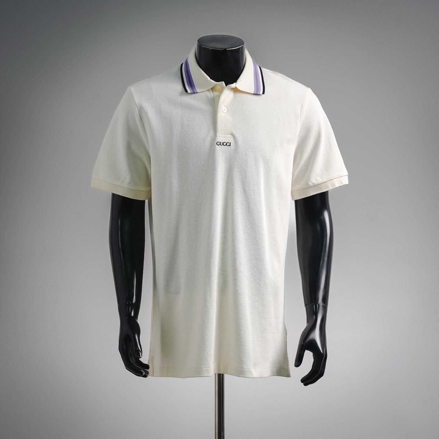 Gucci Polo Uomo Crema/Avorio Manica Corta