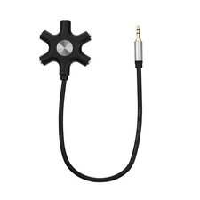 3.5mm Audio Stereo Splitter Cable Earphone Headset Splitter Adapter