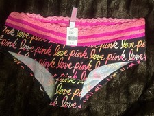 Pink By Victoria's Secret Women's Extra Low Rise Hipster In MEDIUM NEW WITH TAG