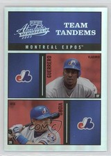 2003 Playoff Absolute Memorabilia Spectrum Vladimir Guerrero Jose Vidro HOF 0l2