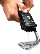 Caddy Splash Golf Club Brush Pro with Water Black - Heavy Duty Black