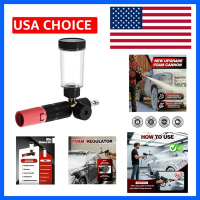 #ad Foam Cannon for Pressure Washer with 1 4#x27;#x27; Quick Connector Car Wash Foam Ca... $16.18