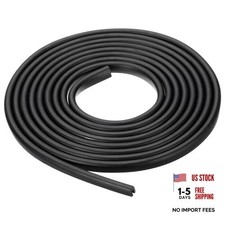 Rubber U Channel Edge Trim, Door Seal Strip U Shape Weather Stripping Fit