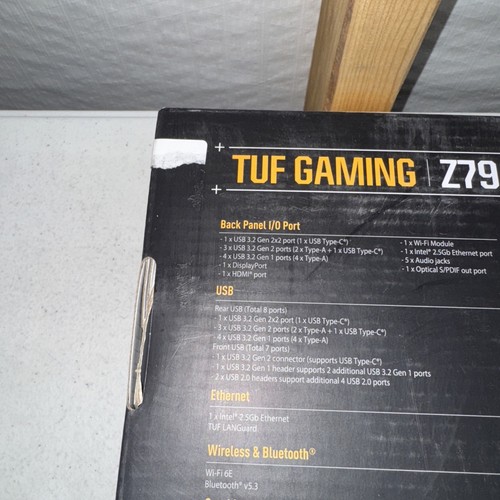 ASUS TUF Gaming Z790-Plus Wifi LGA 1700 Intel ATX Motherboard *NEW SEALED* - Afbeelding 6 van 7