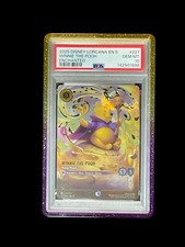 2025 DISNEY LORCANA FABLED #227 WINNIE THE POOH ENCHANTED PSA 10 @churmander
