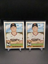 2025 Topps Heritage Baseball #238 Tyler Fitzgerald, San Francisco Giants