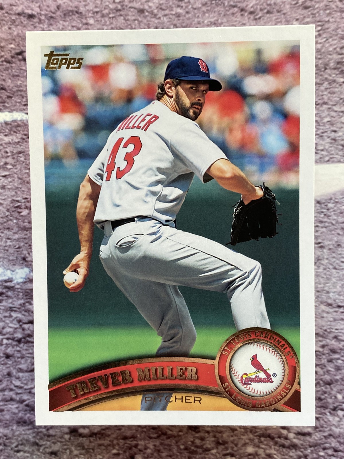 Trevor Miller 2011 Topps #373 St. Louis Cardinals
