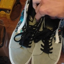 VANS Sk8-Hi Men s High Top Lace-Up Graphic Sn...