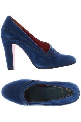 Edith & Ella Pumps Damen High Heels Stiletto Peep Toes Gr. EU 38 Blau #3w8uzb6