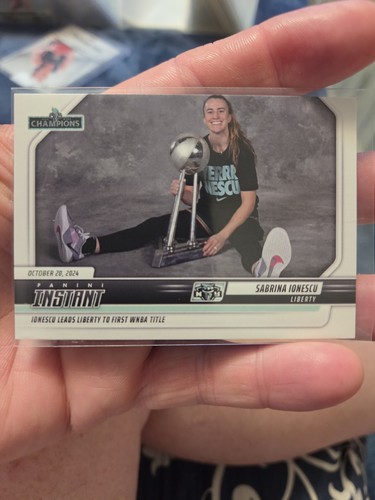 2024 PANINI INSTANT 274 WNBA FINALS CHAMPIONS LIBERTY SABRINA IONESCU SP 1/468