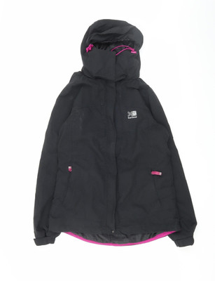 Karrimor Damen Parka Jacke schwarz, Größe 12, Outdoor