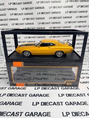 ロッキー #02 ドラゴ [黄パン] IXO Models 1972 Ford Gran Torino Sport Orange Metallic 1:18