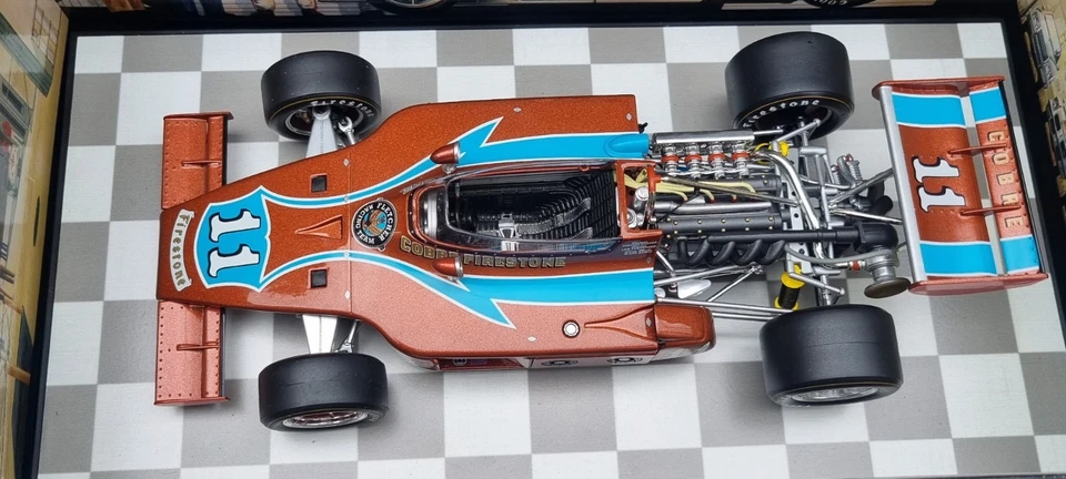 Carrusel 1 AAR Eagle 1974 Indy 500 P.Carter Cobre 1:18 Foto 4 de 4