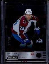 2023-24 Upper Deck Synergy Nathan MacKinnon Cranked Up Red #/599 Avalanche
