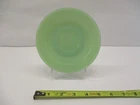 Anchor Hocking FIRE KING Jane Ray JADEITE Green 5-3/4" Saucer Ovenware USA EC