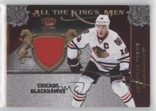 2011 Panini Crown Royale All the King's Men Memorabilia Jonathan Toews #42 md3