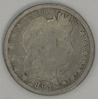 1897-P Barber / Liberty Head Quarter – 25 Cents (Silver)