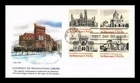 US COVER ARCHITECTURE FDC SETENANT UNIVERSITY OF PENNSYLVANIA LIBRARY