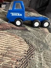 Vintage Blue Tonka Semi Trucks #55010 Metal 6 Wheel Toy Collectibles