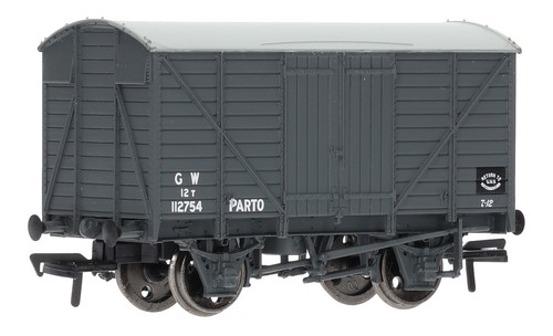 37-727 Bachmann OO 12T belüfteter Van 112754 GWR grau | Zustand: Used