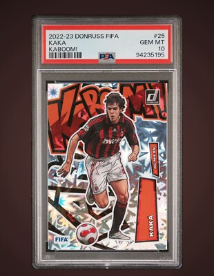 2022-23 Donruss FIFA Kaka KABOOM PSA 10 | eBay