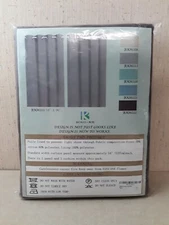 Boko Fully Lined Darkening Window Panel 54x96 Panel And Cushion Brown