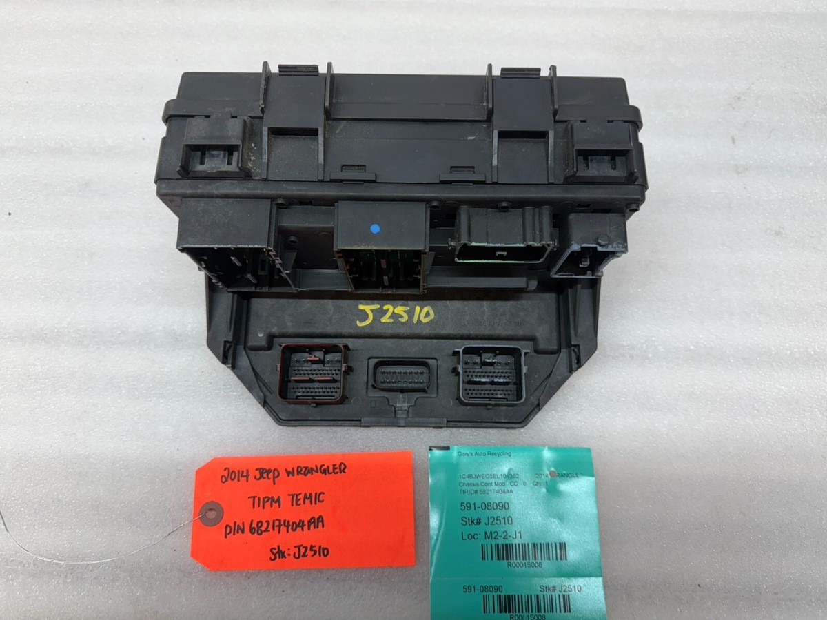 14 JEEP WRANGLER JK TIPM INTEGRATED MODULE FUSE BOX 68217404AA | eBay