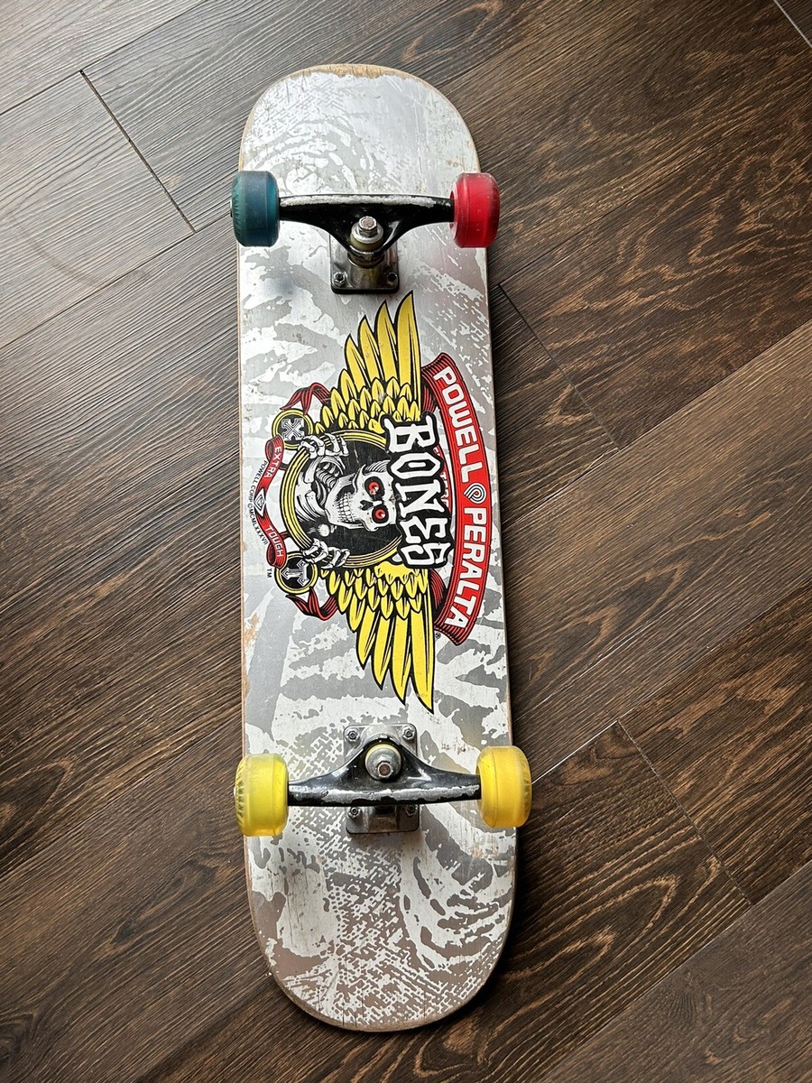 スケートボード vintage 80s powell peralta wingedripper Powell Peralta Winged Bones Ripper 1987 Skateboard ￼ With Brent