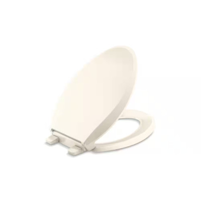 Cachet Elongated Closed Front Toilet Seat in Almond
