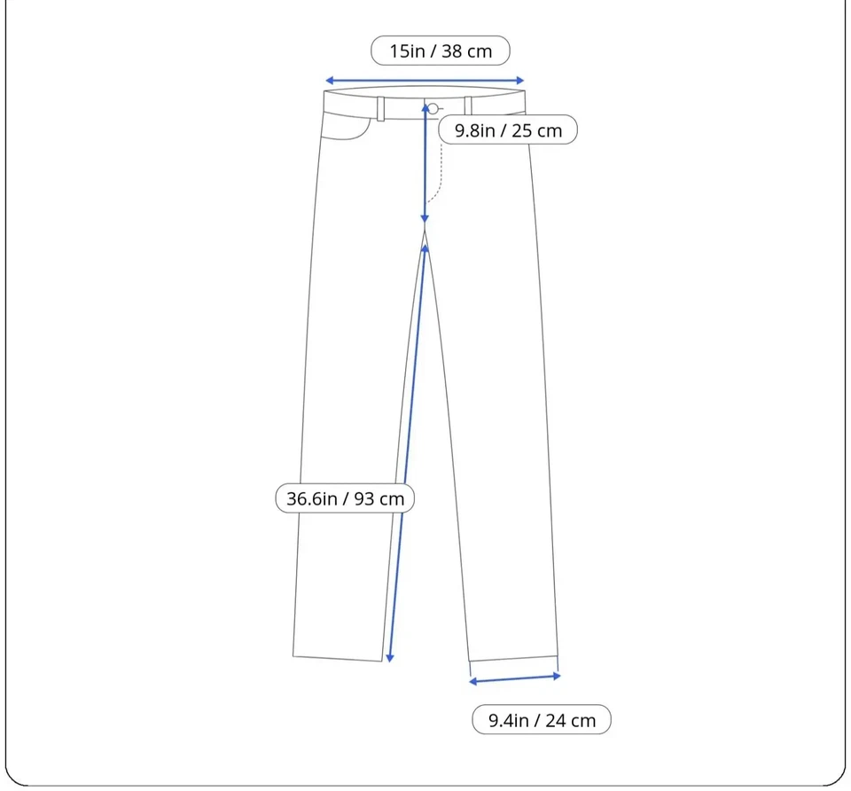 Guess By Marciano Regular Fit Trousers Women UK 7 Stretch Flared Over White - Image 3 of 4