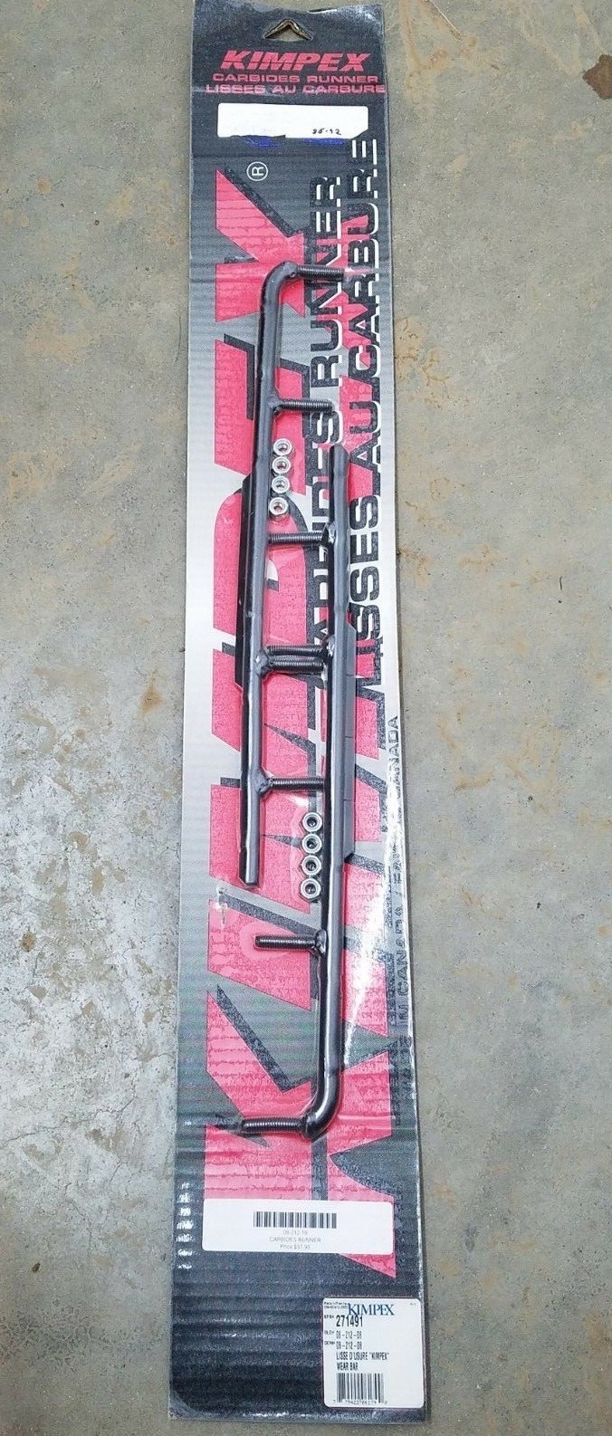 New Kimpex 6" Carbide Wear Bar Runners SkiDoo 8592 0821218 SNB eBay