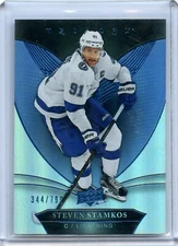 2018-19 Upper Deck Trilogy Blue #17 Steven Stamkos 344/799