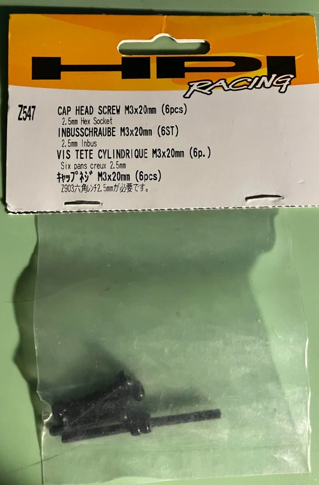 LOT HPI SAVAGE XS FLUX SCREWS -- Z547, Z561, Z517, Z520, Z569, Z567 & Z530 - Image 3 of 4