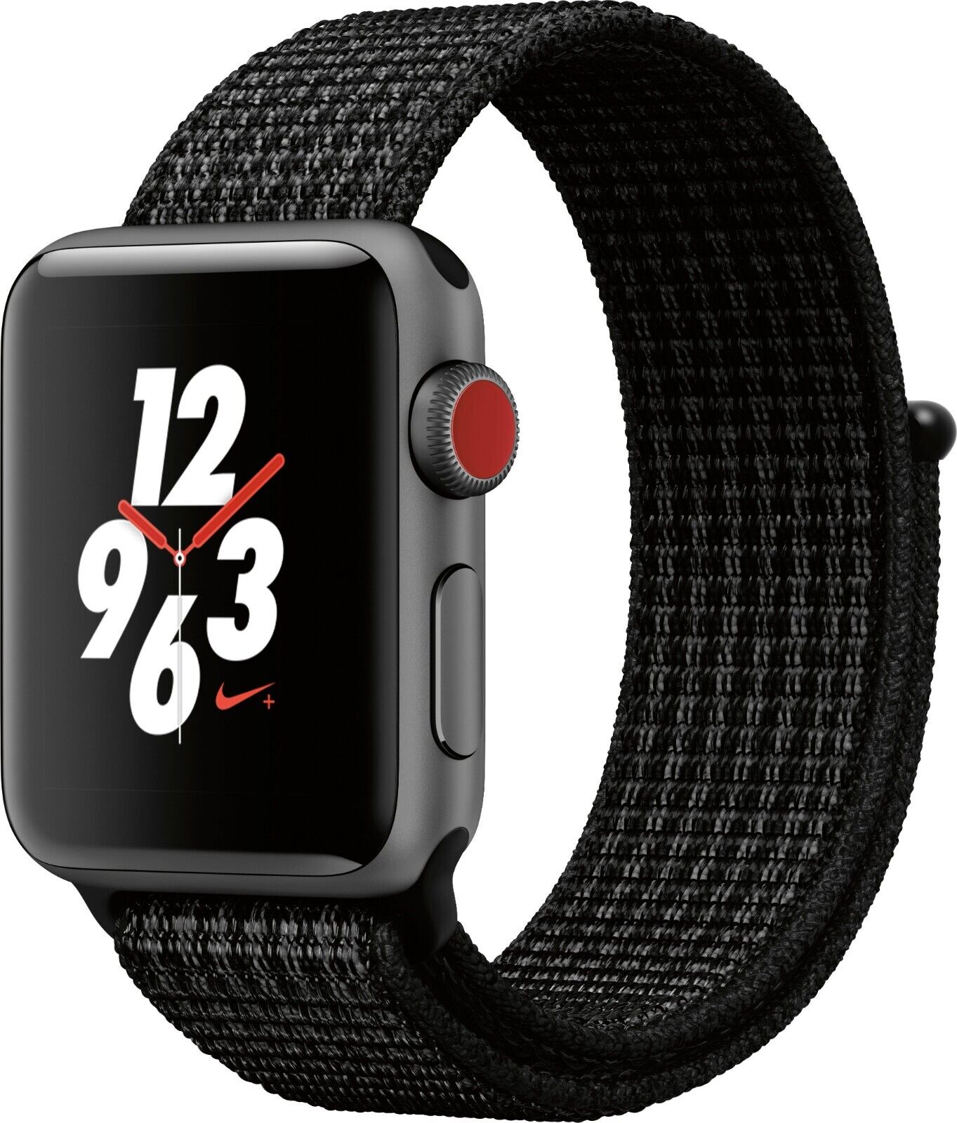 Apple Watch Nike+ 42mm Space Gray Aluminium Case with Black/Pure