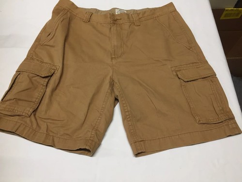 St Johns Bay Shorts Mens 38 Khaki Cargo 