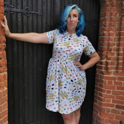Every Flavour Bean Kleid mit Knopfleiste Cakeworthy Harry Potter