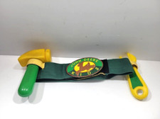 Vintage John Deere Kid's Green  Yellow Adjustable Tool Belt Preschool Toy
