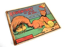 ROUQUINOT LE LUTIN DU BOIS par BENJAMIN RABIER 1929 LIVRE ENFANT, ENFANTINA EO
