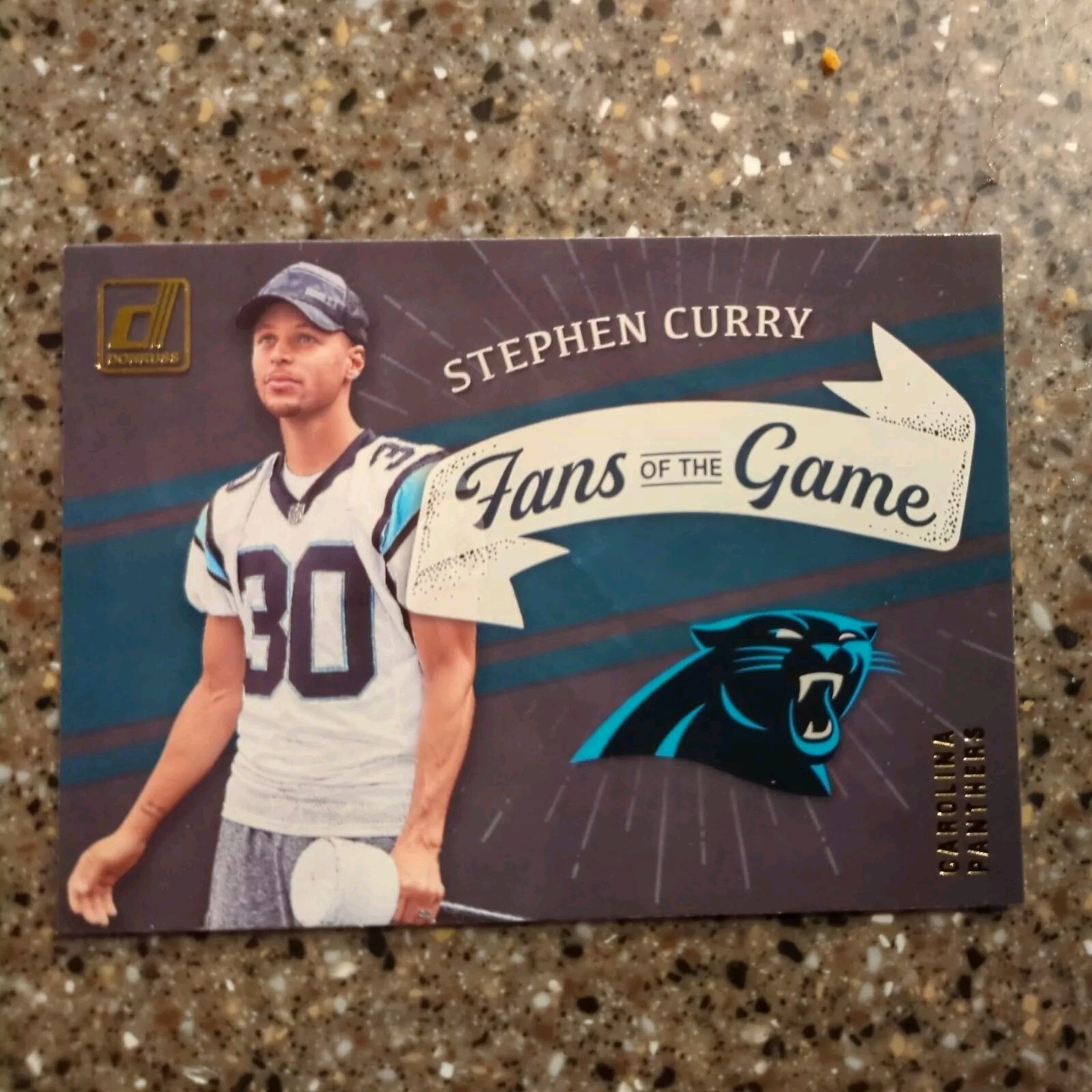 Stephen Curry 2022 Panini Donruss Football Fans Of The Game Insert Rare