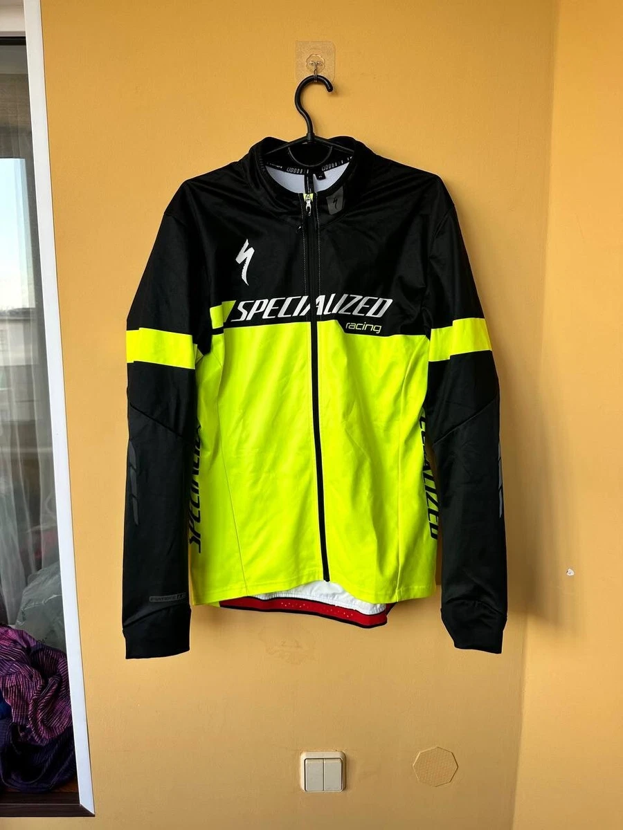 Specialized mens element 1.0 cycling jacket size XL neon