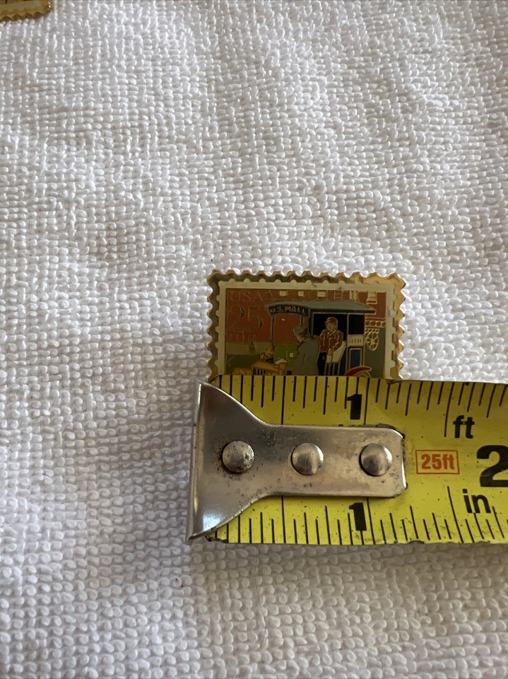 USPS 20TH UNIVERSAL POSTAL CONGRESS 1999 VINTAGE STAMP LAPEL PIN eBay