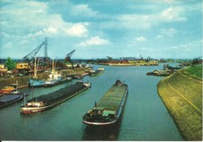 AK Duisburg -Kaiserhafen, Frachtschiffe, Kräne, Masten -1978 gel. - 1a Frankatur