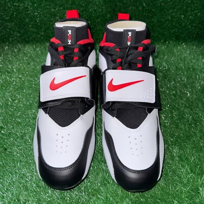 Nike Vapor Edge DT 93 Deion Diamond Football Cleats White Black 6