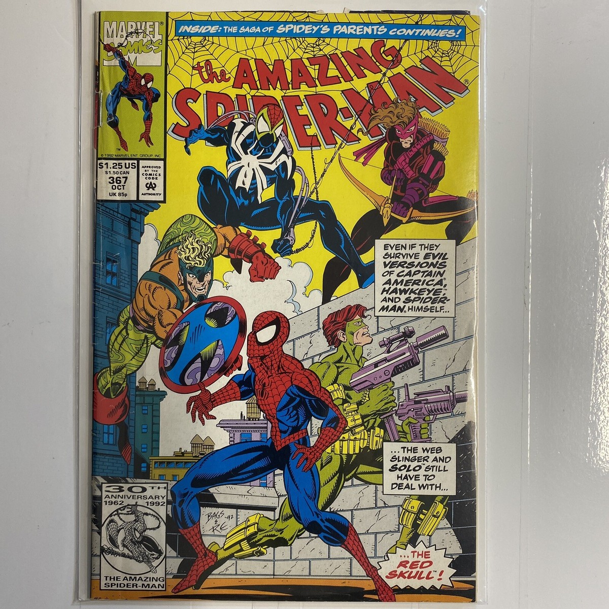 The Amazing Spider Man Comic 367 G/VG | eBay UK