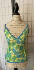 VTG 80/90s Victoria s Secret Lingerie Women S/M ScrunchSide Pajama Top Exc Cond
