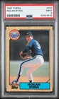 Nolan Ryan #757 PSA 9 MINT Baseball Card 1987 Topps Houston Astros MLB HOF