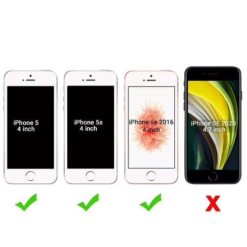 Capa protetora fina TPU macia transparente para iPhone 5, 5s, SE 1ª geração 2016 4" - Imagem 2 de 4