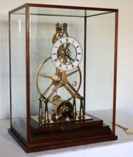 Comitti Of London Gold Plated Clock